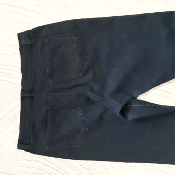 Style and co black bootcut denim zip jeans womens size 12P - Picture 4 of 7